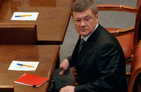 Генеральный прокурор РФ Юрий Чайка.