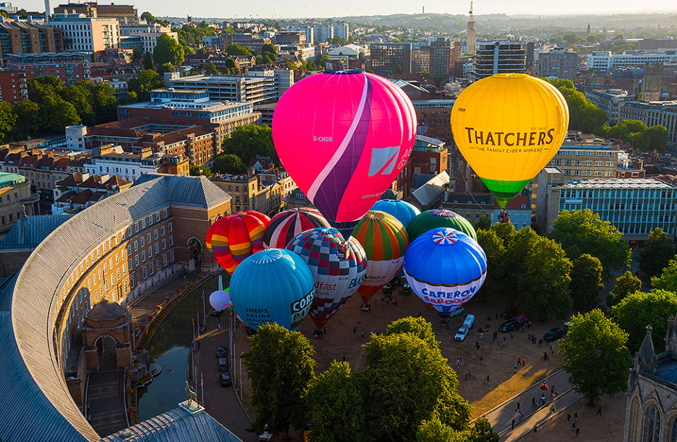 Международный фестиваль воздушных шаров Bristol Balloon Fiesta пройдет в Бристоле с 7 по 9 августа.