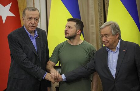 Во Львове завершились переговоры Эрдогана, Гутерриша и Зеленского
