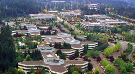 Microsoft's Redmond Campus. Фото:microsoft.com