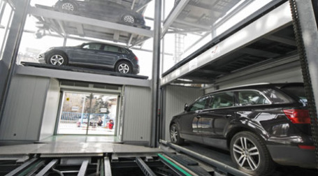 Вертикальная парковка. Фото: ИТАР-ТАСС