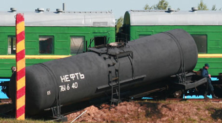 Вагон с нефтью. Фото: Александр Беленький/BFM.ru