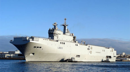 Корабль класса Mistral. Фото: naval-technology.com