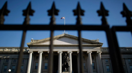Министерство финансов США. Фото: AFP