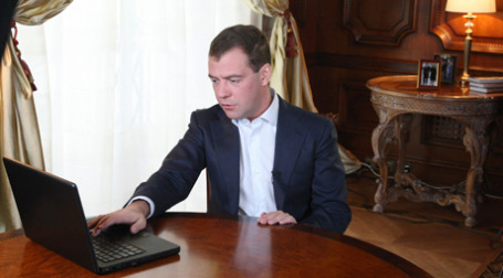 Дмитрий Медведев подвел итоги года существования его личного видеоблога. Фото: РИА Новости