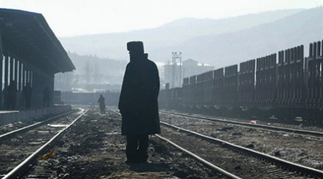 Железнодорожная граница с Китаем. Фото: AFP
