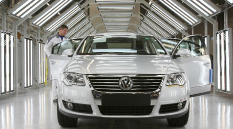 Volkswagen лидирует в мировом автомобилестроении по итогам 9 месяцев 2009 года. Фото: РИА Новости