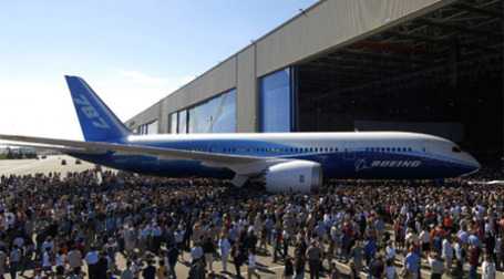 Самолет Boeing 787 Dreamliner. Фото: newairplane.com