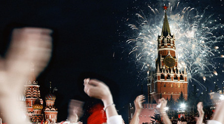 Празднование нового года без сюрпризов не обходится. Фото: РИА Новости