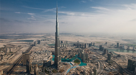 В Дубае сегодня был открыт самый высокий в мире небоскреб Burj Dubai. Фото: sergeidolya.livejournal.com