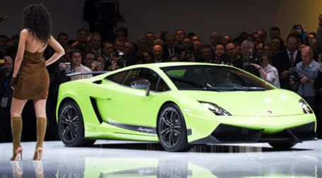 Красивая. Новая Gallardo от Lamborghini. Фото: AP