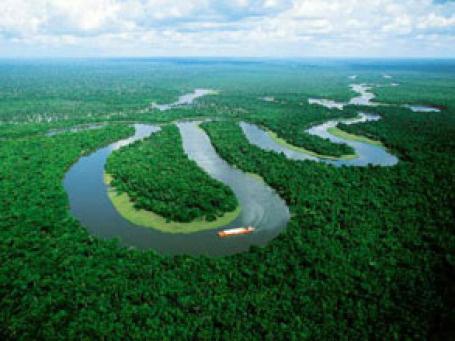 Вид на реку Амазонка. Фото: braziltravel.com