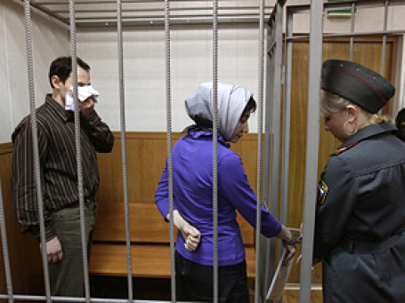 На скамье подсудимых - Магомед Горчханов и Зарема Датаева. Фото: РИА Новости