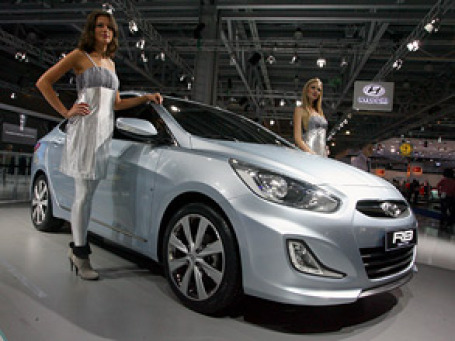 Компания Hyundai открывает в Санкт-Петербурге свой первый российский завод полного цикла. Фото: Григорий Собченко/BFM.ru