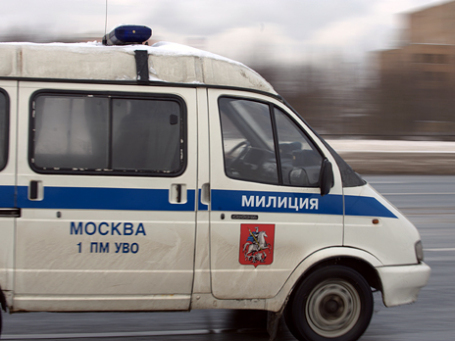 Подполковник милиции, управлявший «Газелью», не смог защититься от побоев, нанесенных водителем Land Rover. Фото: Митя Алешковский/BFM.ru
