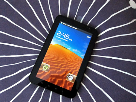 Планшетник Galaxy Tab, который в настоящее время тестирует президент России Дмитрий Медведев. Фото: Gadjo Cardenas Sevilla/flickr.com