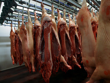 Генерал-майора внутренней службы Владимира Чеишвили подозревают в злоупотреблениях на 11 млн рублей при закупке мяса для нужд МВД. Фото: РИА Новости