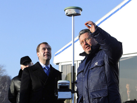 Президент определил координаты иннограда. Фото: РИА Новости