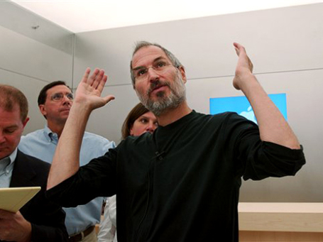 Личность Стива Джобса — главная маркетинговая составляющая Apple. Фото: АР