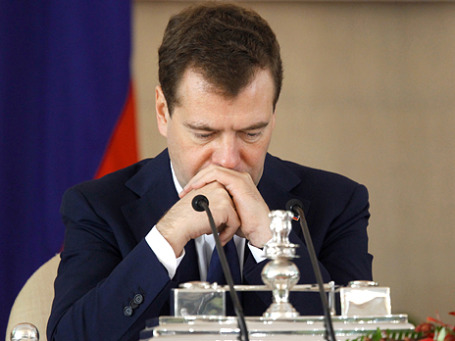 Президент РФ Дмитрий Медведев потребовал наказать чиновников за «Домодедово». Фото: РИА Новости