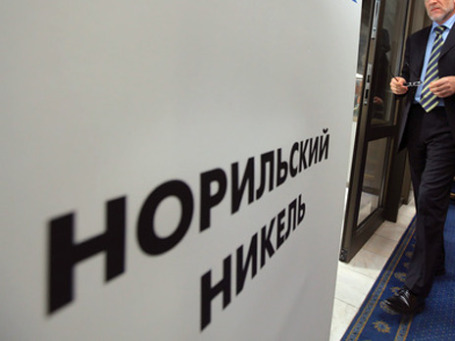 «Норильский никель» заявил о готовности купить 20% своих акций, принадлежащих «РусАлу» за 12,8 млрд долларов. Фото: РИА Новости