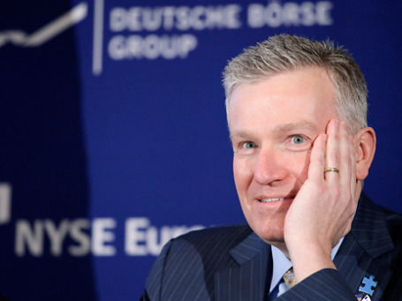 Руководитель NYSE Euronext Данкан Нидерауэр. Фото: AP
