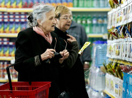 Февральский индекс ФАО, рассчитывающий стоимость основных продуктов, вновь побил рекорд. Дорогая еда становится правилом, а не исключением. Фото: АР