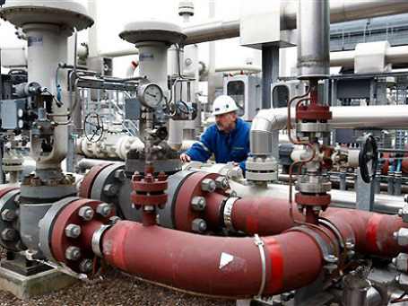 Крупнейшая немецкая нефтегазодобывающая компания Wintershall планирует расширить добычу газа в Сибири в партнерстве с «Газпромом». Фото: AP