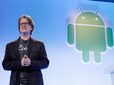 Презентация последней версии Android. Фото: AP