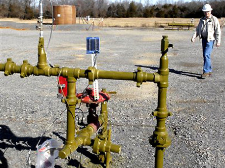 Украина ведет переговоры о поисках сланцевого газа с тремя крупными западными компаниями: Exxon Mobil, Chevron и Shell. Фото: AP