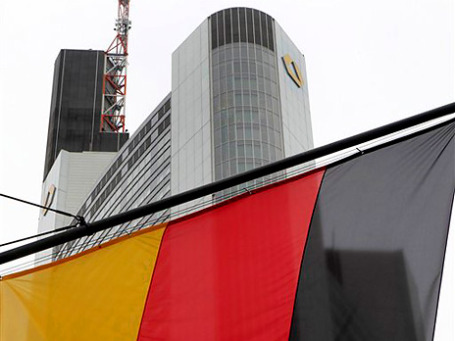 Штаб-квартира немецкого Commerzbank во Франкфурте. Фото: AP