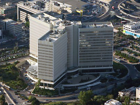 Здание Hellenic Telecommunications Organization (OTE). Фото: AP