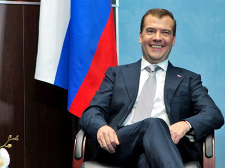 Дмитрий Медведев: какой же действующий президент не хочет переизбираться! Фото: РИА Новости