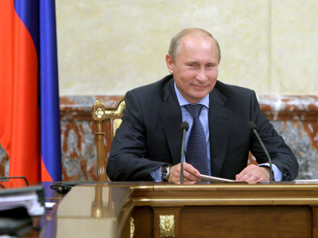 Владимир Путин провел заседание правительства РФ. Фото: РИА Новости