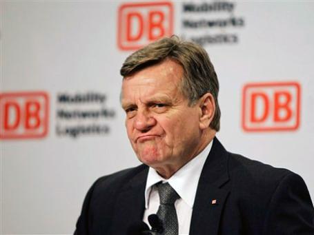 Хартмуту Медорну в качестве представителя РЖД придется сотрудничать с Deutsche Bahn, откуда он ушел после громкого скандала. Фото: AP