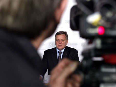 Медорна, бывшего главного железнодорожника Германии, ныне — члена совета директоров РЖД, называют бесспорным специалистом в области транспорта и логистики. Фото: AP