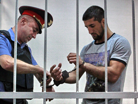 Чемпион мира по смешанным единоборствам Расул Мирзаев, от удара которого скончался московский студент Иван Агафонов. Фото: РИА Новости