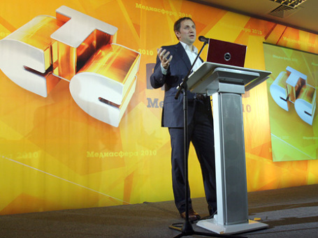 Генеральный директор телеканала СТС, генеральный продюсер «СТС Медиа» Вячеслав Муругов. Фото: ИТАР-ТАСС