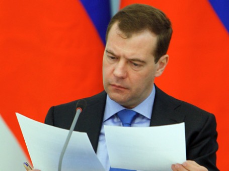 На посту премьер-министра нынешний президент России Дмитрий Медведев, столкнется с серьезными бюджетными проблемами. Фото: РИА Новости