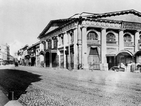 Средние торговые ряды на Ильинке, 1947 год. Фото: ИТАР-ТАСС