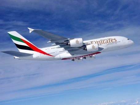 Airbus A380. Фото предоставлено пресс-службой компании Emirates