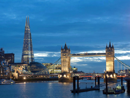 На фоне нового небоскреба исторический Лондон кажется игрушечным. Фото: the-shard.com