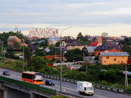 Новая Москва. Вид на деревню Десна и Калужское шоссе. Фото: РИА Новости