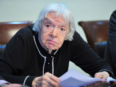 Правозащитник, председатель Московской Хельсинкской группы Людмила Алексеева. Фото: РИА Новости