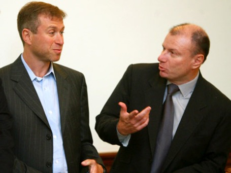 Роман Абрамович и Владимир Потанин. Фото: РИА Новости