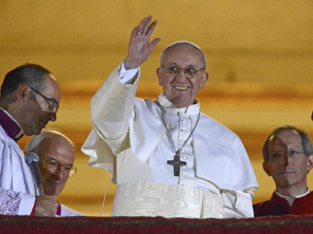 Новый глава Римской католической церкви Хорхе Марио Бергольо. Фото: Reuters