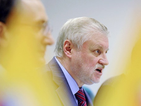 Лидер партии «Справедливая Россия» Сергей Миронов. Фото: РИА Новости