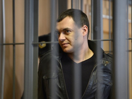 Алексей Русаков в Никулинском районном суде города Москвы. Фото: РИА Новости
