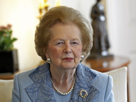 экс-премьер-министр Великобритании баронесса Маргарет Тэтчер. Фото: Reuters