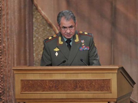 Министр обороны РФ Сергей Шойгу. Фото: РИА Новости